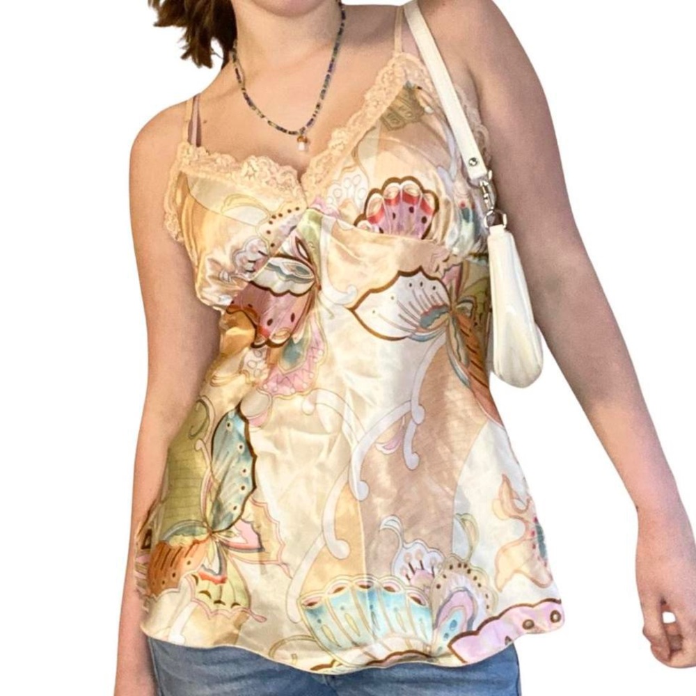 🩰SUPER CUTE aesthetic grunge fairycore hippie coquette tank top